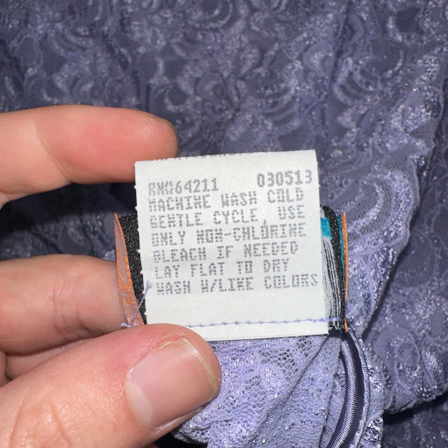 Soft Sensations 80s VTG Women's Lace Trim Satin Mini Slip Lingerie Dress Purple