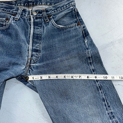 Levis 501 VTG 70s SS Redline Selvedge Jeans XX Med Wash 29x33 Act 26x29