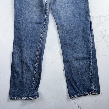 Levis 501 Vintage 80s Redline Selvedge USA XX Jeans Med Wash 32x32 Act 30x29