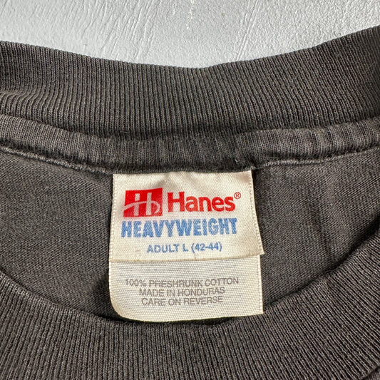 Kailua Kona Hawaii VTG T Shirt Single Stitch Faded Black Hanes Ocean Fish Sand