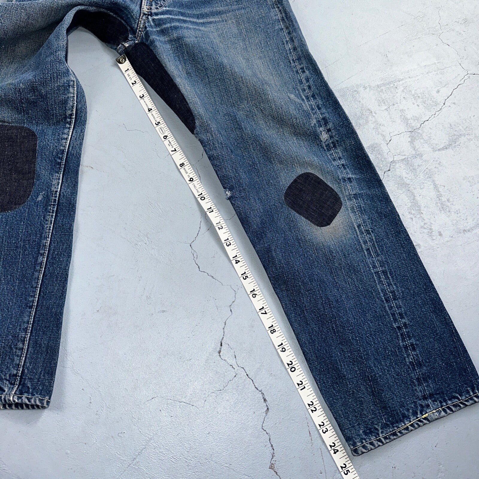 Levis 501 Big E Vintage 60s Redline Selvedge USA XX 1960s Jeans 66 Act 26x24