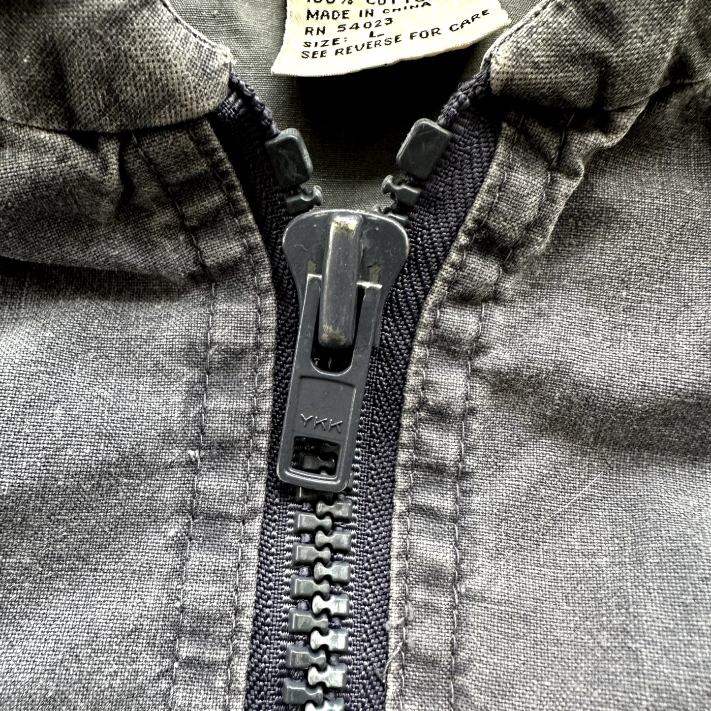 Banana Republic VINTAGE Safari Vest Mens Large Blue Pockets Cargo 90s Zipper