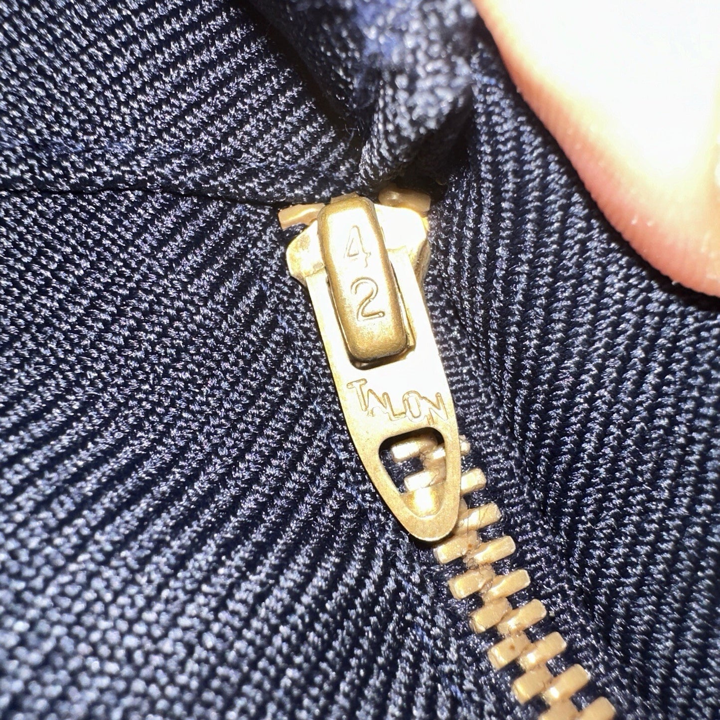 Levis 70s USA 517 36x32 Bootcut Pants Navy Blue Polyester Slacks Vintage 34x27