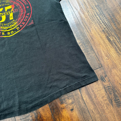 Sturgis Black Hills Rally 1997 Vintage T Shirt Black Harley Motorcycle Grunge XL