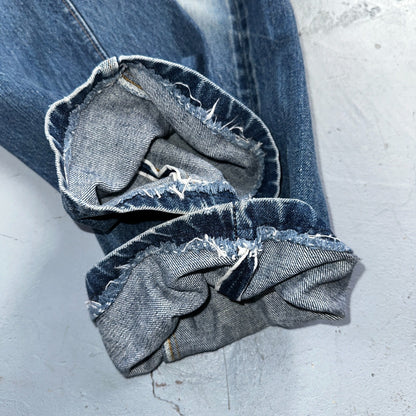Levis 501 VTG 70s SS Redline Selvedge Jeans XX Med Wash 27x31 Tailored Altered