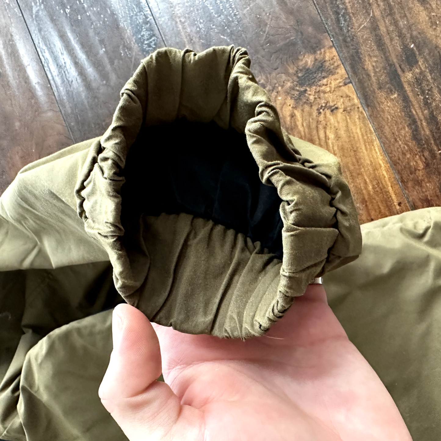 High Gear Hood River USA Made Size L Olive Waterproof Insulated Coat Green Black