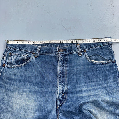 Levis VTG 517 0217 Jeans Mens 40x32 Blue Talon 70s USA Denim Single Stitch 38x31