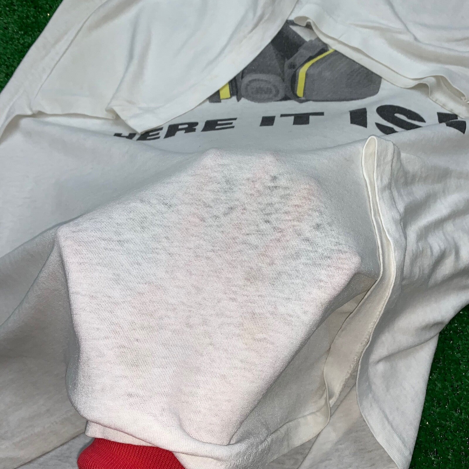 Whoops Here It Is Vintage T Shirt Freaknik Rap Nirvana Grunge Straight Edge Mask