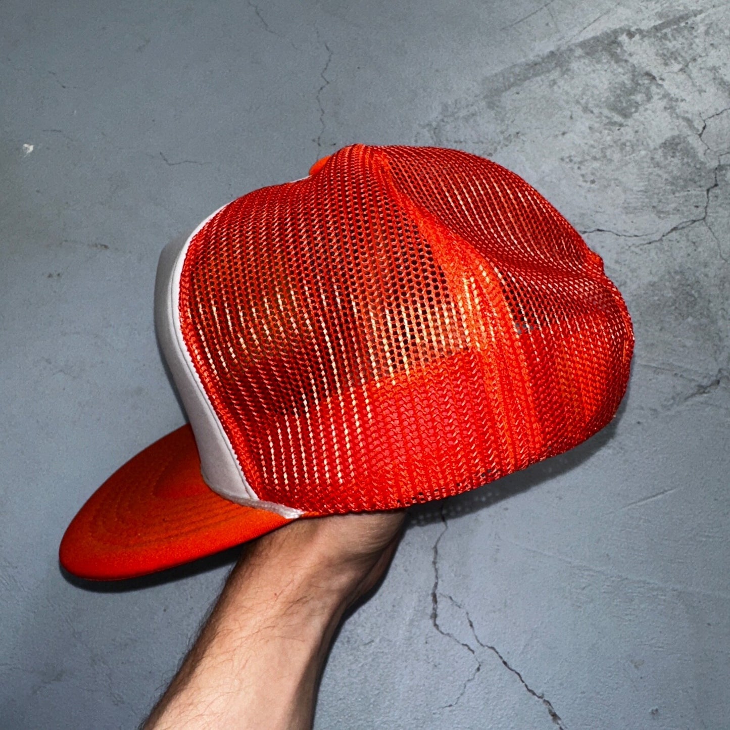 OSU Oregon State Beavers VTG Hat Cap Snapback Orange White 80s PDX Corvallis