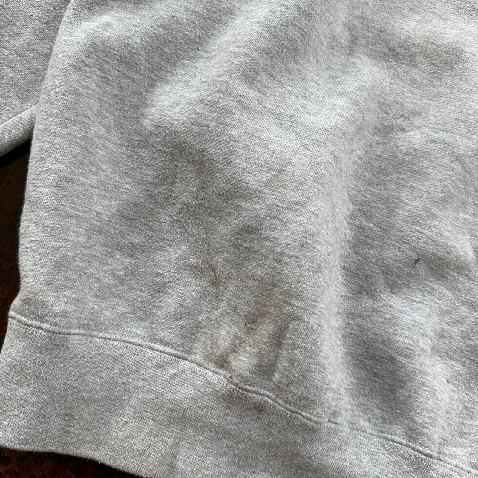 Vintage Nike Crewneck Sweater Gray Essential Super Bowl XXXV Tampa Y2K