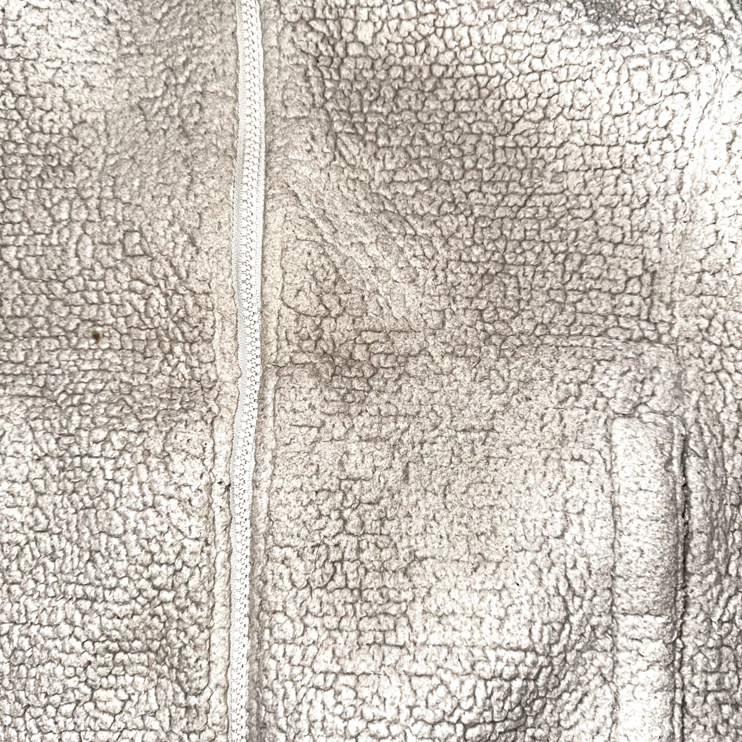 The North Face Jacket Osito Bomber Sherpa Fleece Zip Cozy Soft Coat Oatmeal