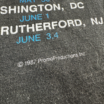 Vintage 1987 Pink Floyd Dark Side of the Moon USA T-Shirt Large Boxy 80s Rock