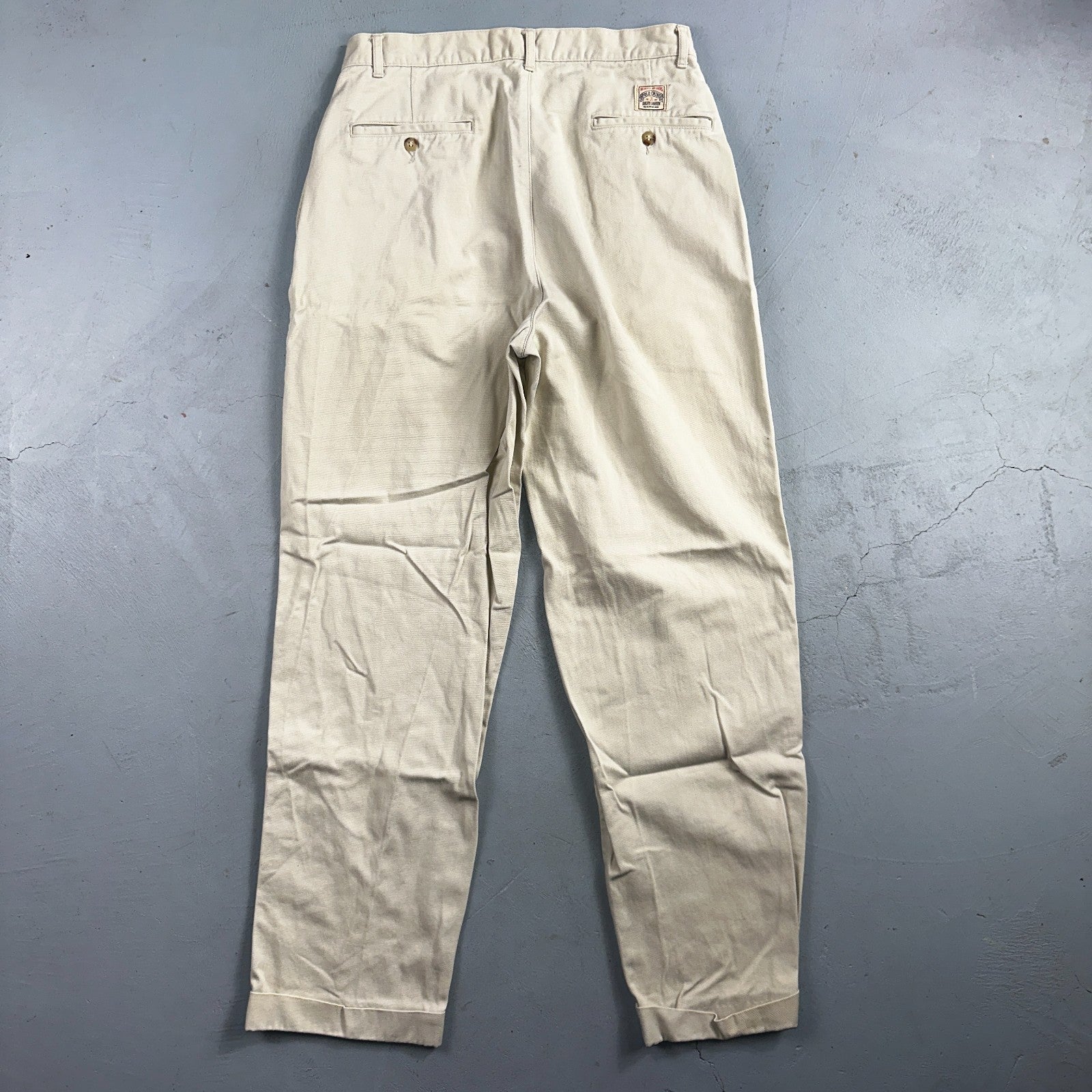 Polo Ralph Lauren Chino Pants Men's Size 29x31 Vintage Authentic Dry Goods