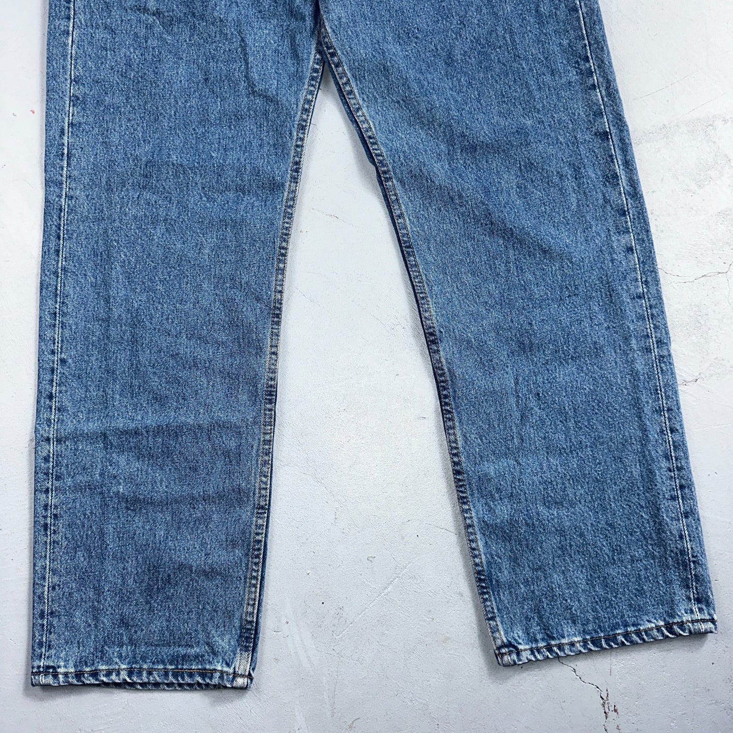 Levis 501 Vintage 90s USA XX Straight Leg Jeans Blue Med Wash 38x30 Act 36x29