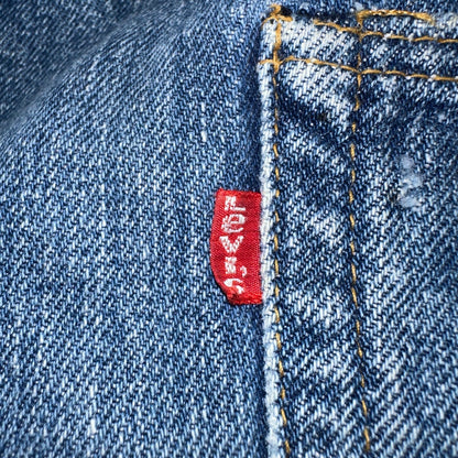 Levis 501 Vintage 70s SS Redline Selvedge USA XX Jeans Med Wash 48x30 Act 43x26