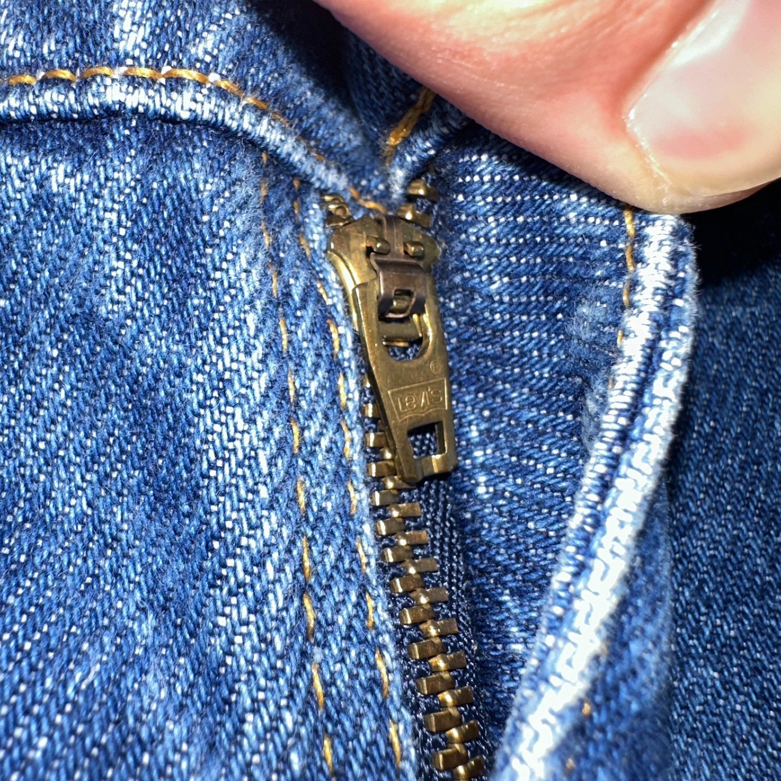 Levis 505 Vintage 90s USA Orange Tab Jeans 38x34 Blue Med Wash 501 Act 36x34