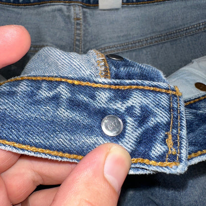 Levis 501 Vintage 90s XX Straight Leg Mexico Jeans 38x34 Light Wash Act 35x31