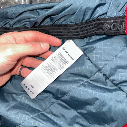 Columbia Women's Veloca Vixen II Jacket Coat Parka Omni Tech L Red Waterproof