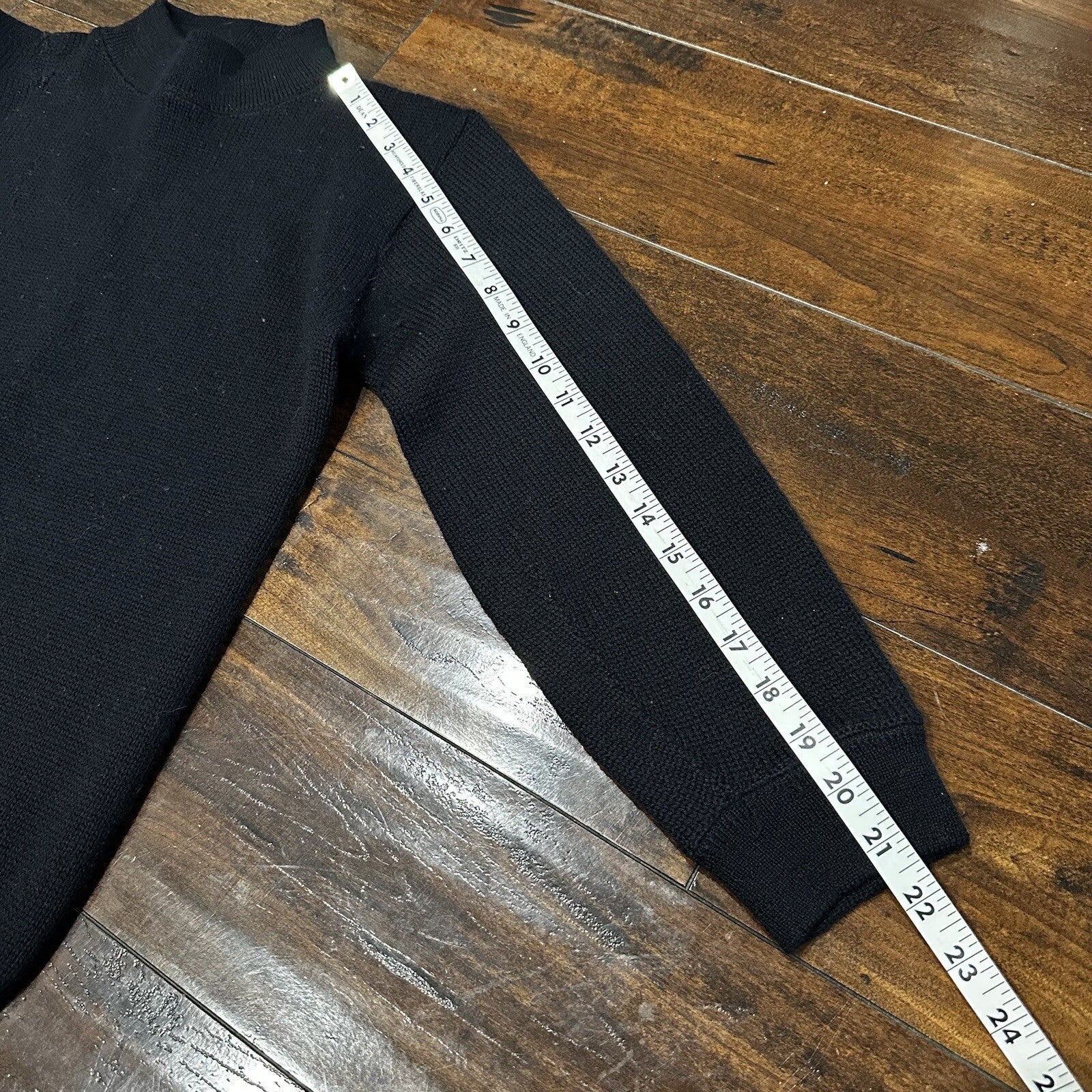 Vintage WW2 WWII USN Navy Deck Watch Wool Sailor's Sweater 1940s 40s Knit Rare