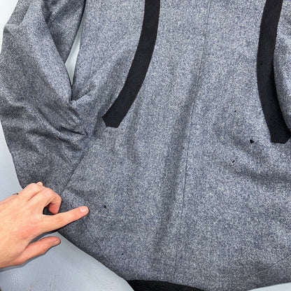 Antique 1900s Union USMA US Military Academy Cadet Uniform Gray Wool Jacket