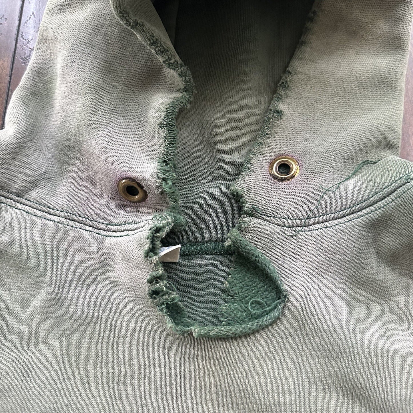 Champion 1970s Double Face RW Blank 70s Sweatshirt VTG Hoodie Afterhood Thrashed