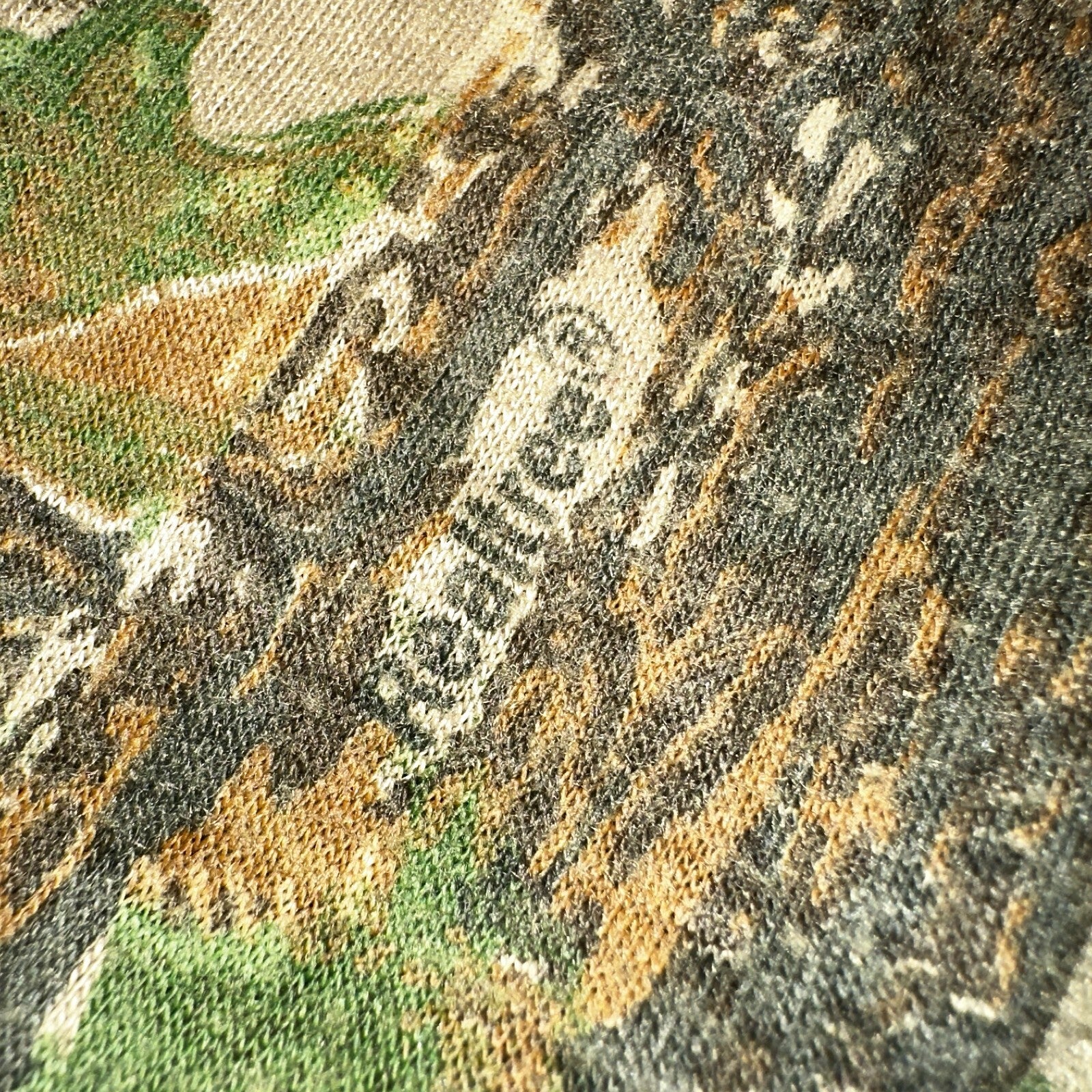 Camo 90s Real Tree VTG T Shirt Long Sleeve Woodland Hunting Pocket Rare Forest