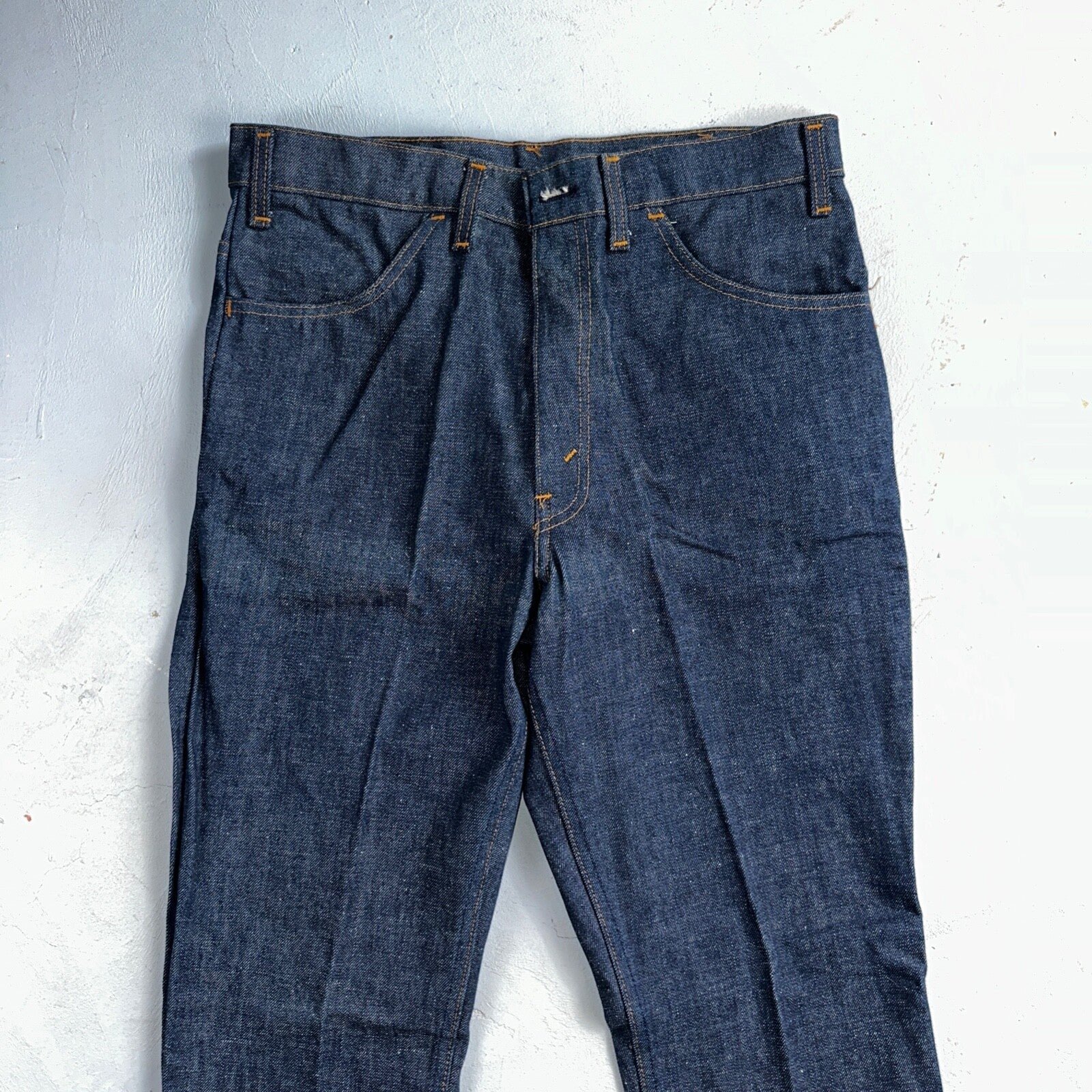 Levis 646 Deadstock 70s USA Orange Tab Bootcut Flare Bell Bottom NOS Jeans 34x31