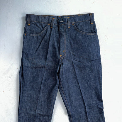 Levis 646 Deadstock 70s USA Orange Tab Bootcut Flare Bell Bottom NOS Jeans 34x31