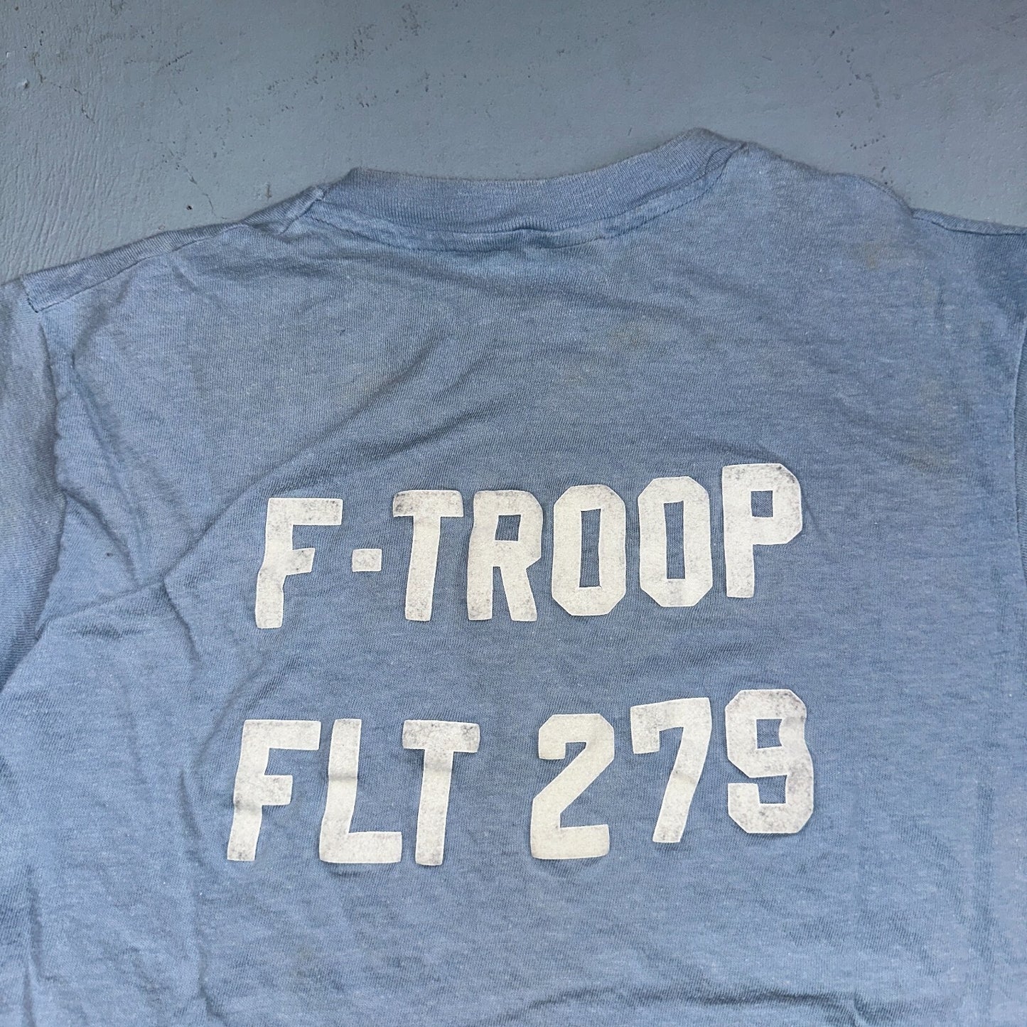 Frank Text Hanes 70s VTG T Shirt 1970s Troop Single Stitch Basic Quote
