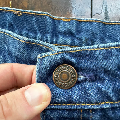 VTG Levis 505 Jeans 42x30 Orange Tab 90s 80s Made in USA 501 Tag Act 40x28