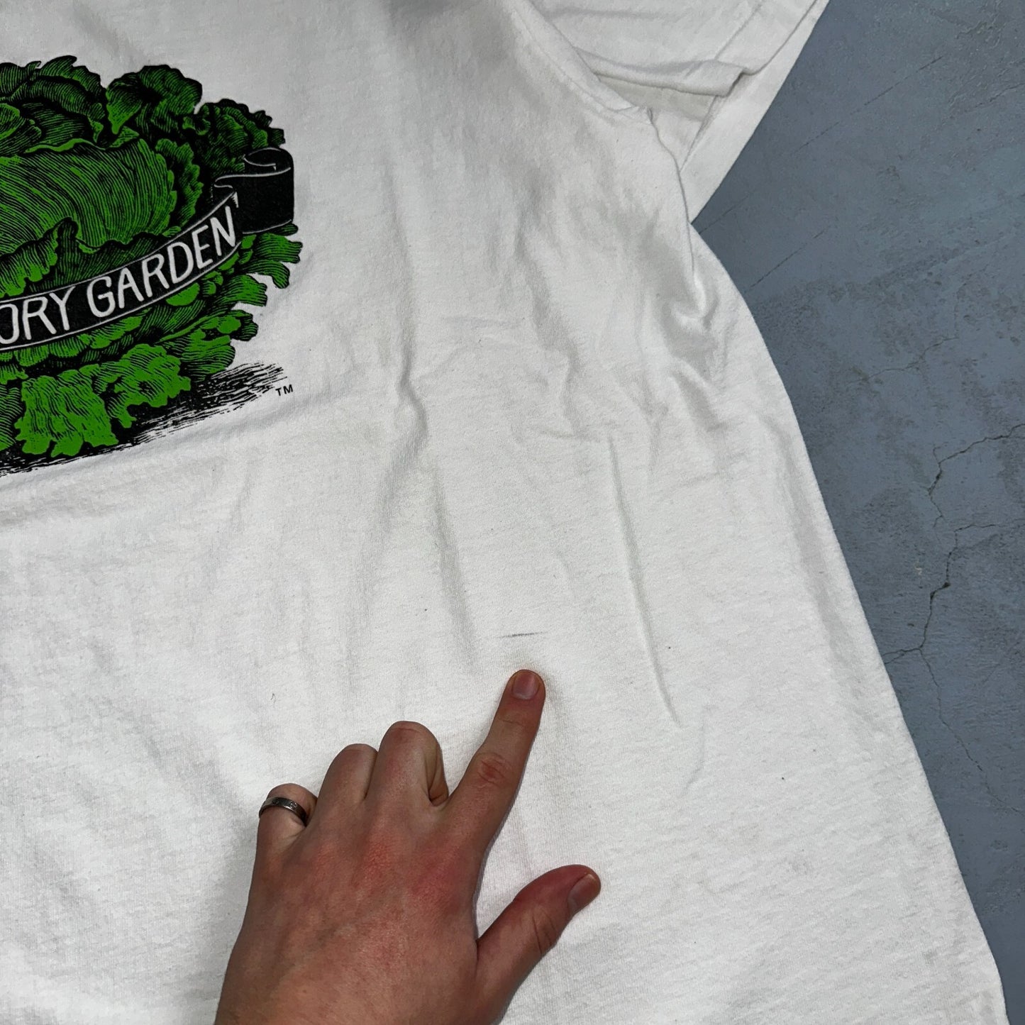 VTG Boston The Victory Garden Public Radio T Shirt Sound Garden Music Nirvana