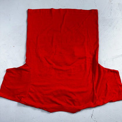 Chicago Blackhawks 1980s VTG T Shirt Single Stitch Red Screen Stars Medium 80s