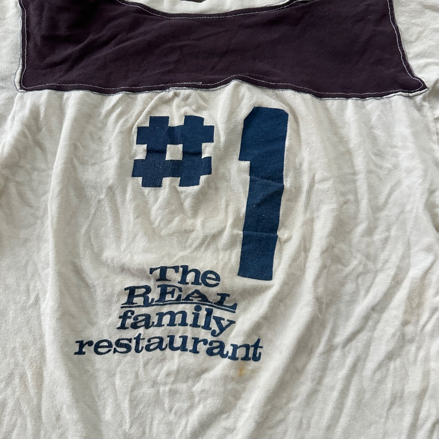 VIPs Restaurant 1970s Vintage T Shirt 70s #1 Rockabilly Cool Single Stitch Crop