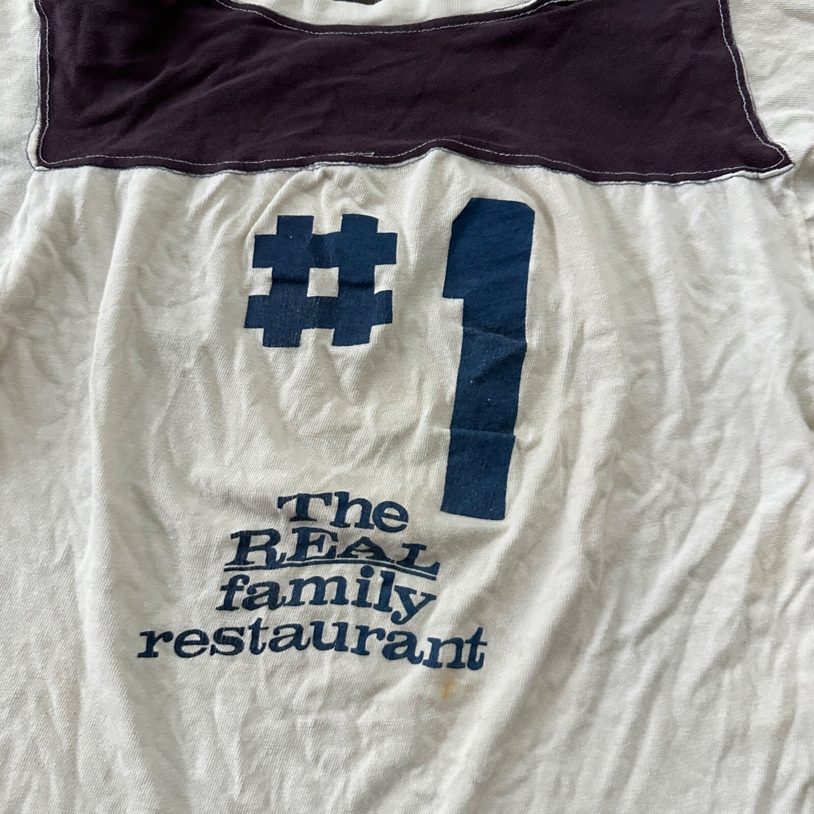 VIPs Restaurant 1970s Vintage T Shirt 70s #1 Rockabilly Cool Single Stitch Crop