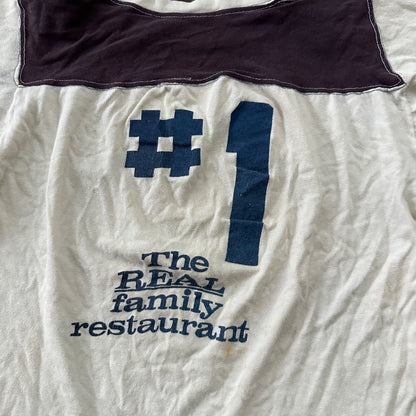 VIPs Restaurant 1970s Vintage T Shirt 70s #1 Rockabilly Cool Single Stitch Crop