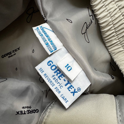 VTG GORETEX Jack Nicklaus Mens 10 Golf Pant Grey Fabric Zip Up Sports Outdoor