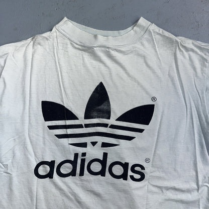 Adidas VTG 1980s Oregon Bend Trefoil T Shirt Blue Size XL 80s Marathon RARE PDX