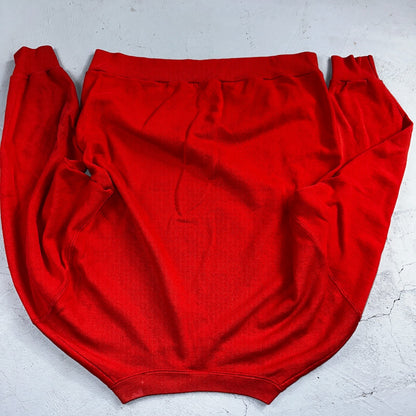 Vintage Trench Sweatshirt San Francisco 49ers Red Long Sleeve M Crewneck 80s