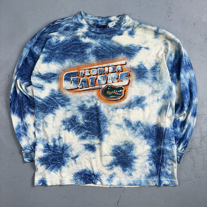 Florida Gators Tie Dye VTG T Shirt Winning Teees Sports Long Sleeve Basketball