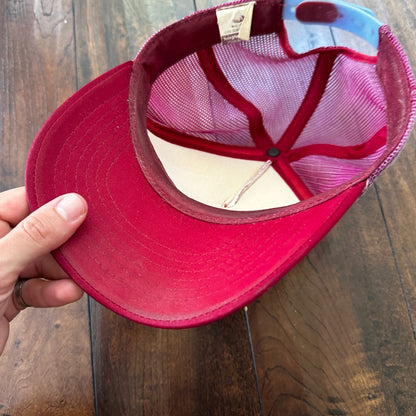 Fishing Funny Can't Live Without Humor Vintage Hat Cap Snapback 80s Hunting Men