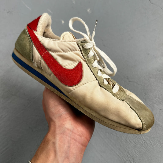 Vintage RARE 1980 Nike Cortez Forrest Gump Sz 7.5 Og White Red Blue Rare 1980s