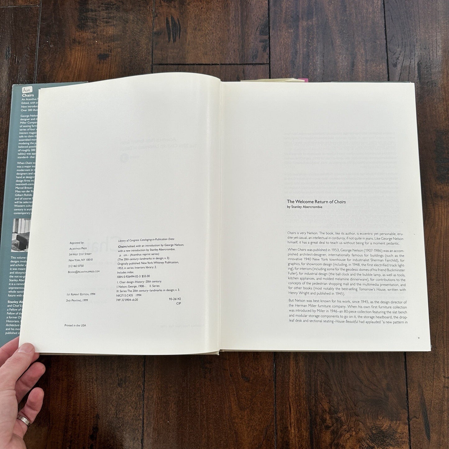 George Nelson Chairs Textbook Landmarks Design Vol 3 Rare Eames Mcm History