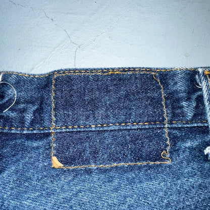 Levis 501 Vintage 90s USA XX Straight Leg Jeans Blue Med Wash 40x30 Act 38x30