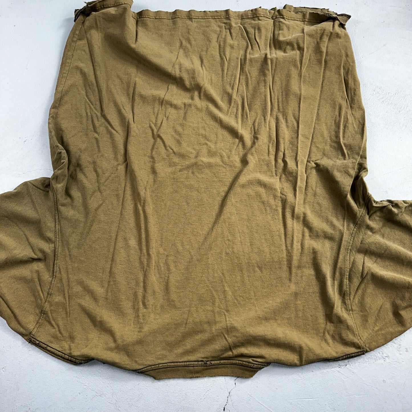 Carhartt K87 ARG Fit Pocket T-Shirt Mens 2XL Greeb Army Thrashed Holes Worn