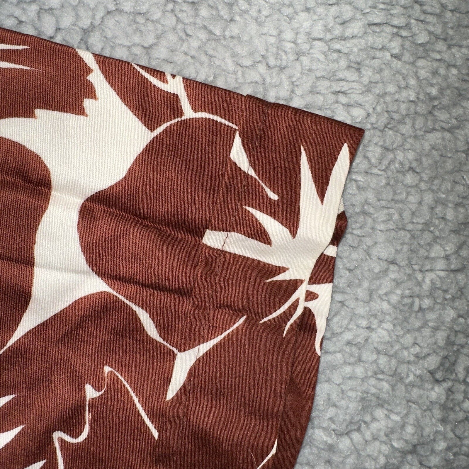 Vintage 50s Hawaiian Aloha Print Shirt Rockabilly Honolulu 60s Button Jantzen