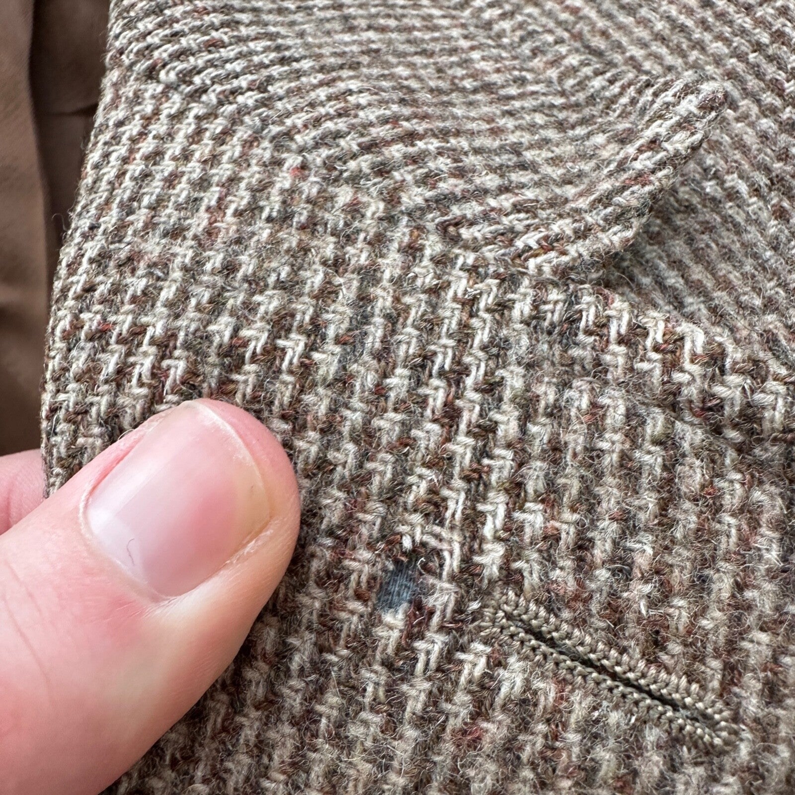 VTG 70s Pendelton Country Traditionals Plaid Single Breasted Blazer Mens Size 38