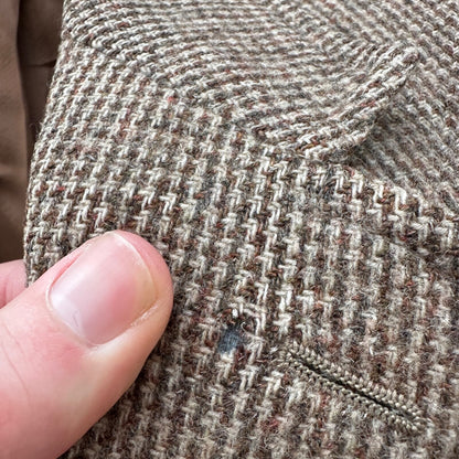 VTG 70s Pendelton Country Traditionals Plaid Single Breasted Blazer Mens Size 38