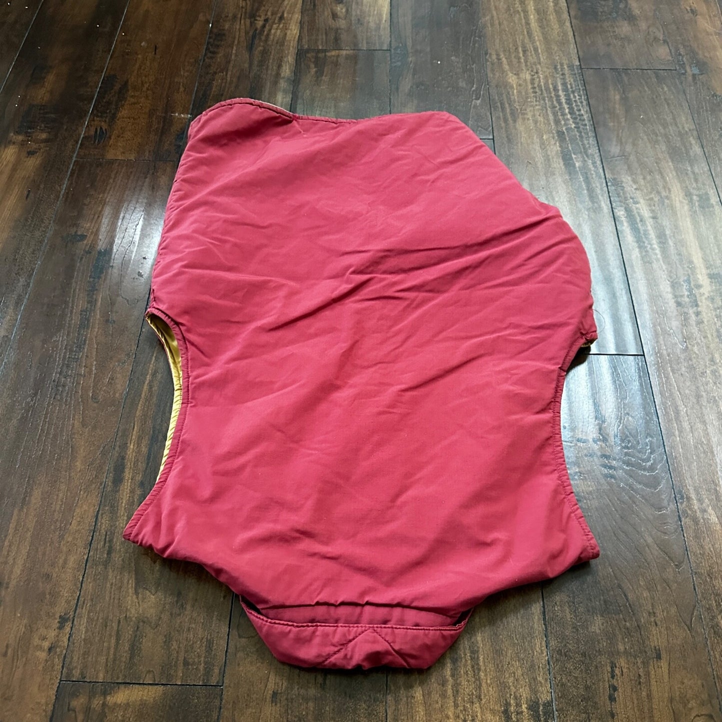 Vintage 80s Columbia USA Thinsulate 3M Puffer Gilet Vest Red Hipster M 90s