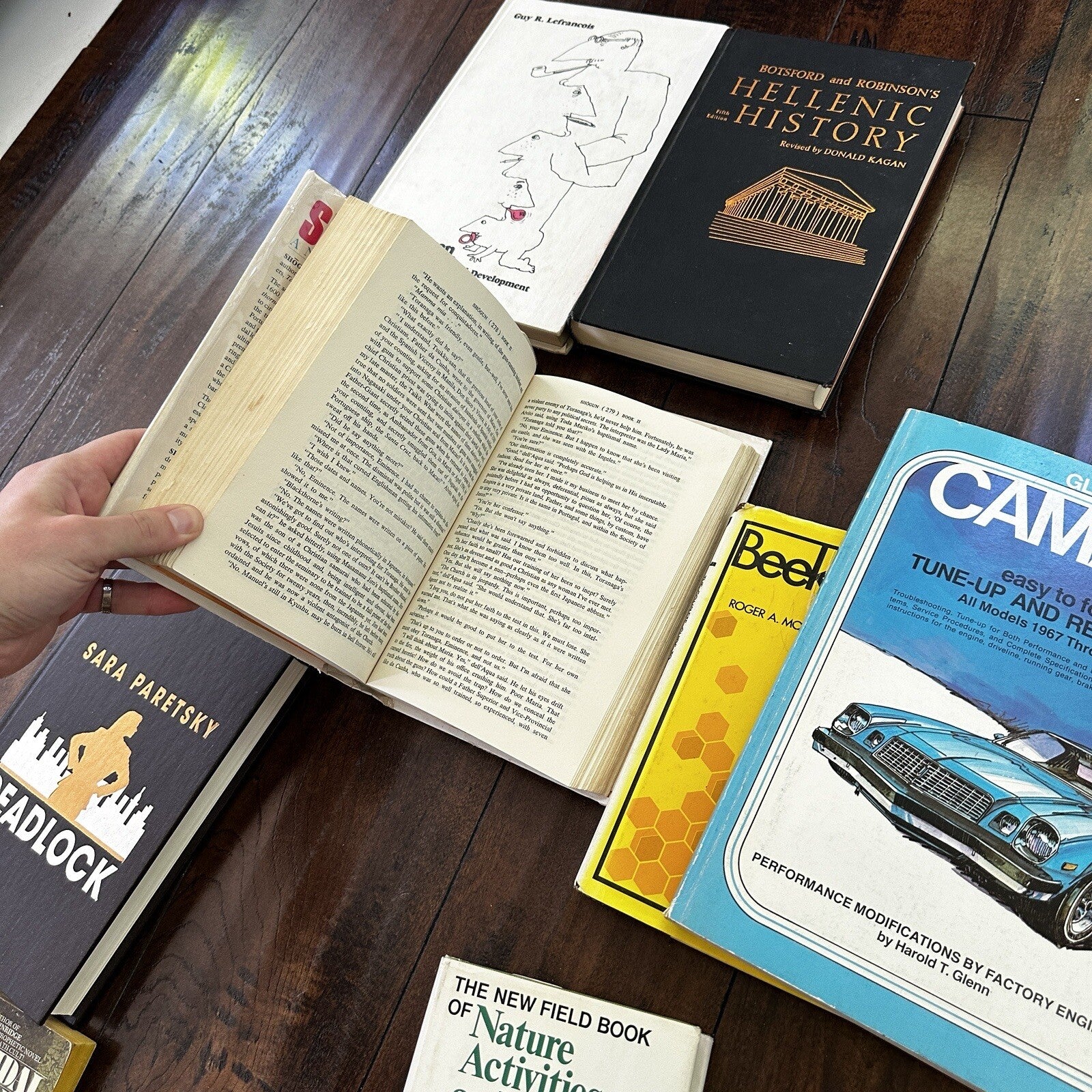 Lot 36 Cool Old Vintage Antique Rare Hardcover Random Books Green Coffee Table