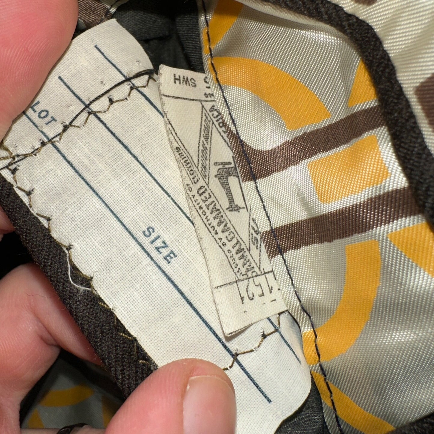 VTG Mens 2 PC Suit 42 Jacket Coat Pants Brown Rockabilly 60s 1960s Classy